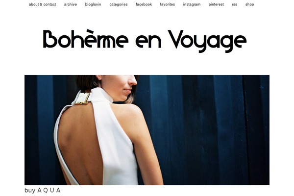 bohemeenvoyage.com site used Bloggridthemereshack
