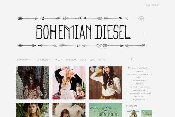 bohemiandiesel.com site used Dokan-theme-develop