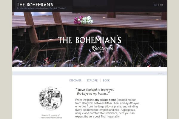bohemiansresidence.com site used Mathis-collection