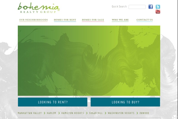 bohemia theme websites examples