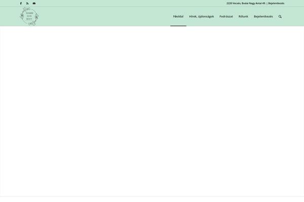 Enfold theme site design template sample