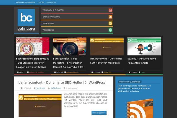 bohncore.de site used Bohncore