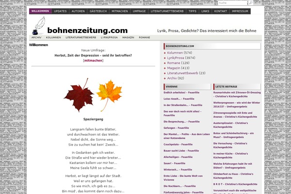 bohnenzeitung.com site used Redline19