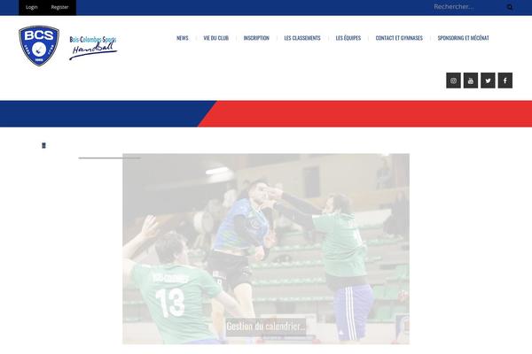 bois-colombes-handball.fr site used Kickoff