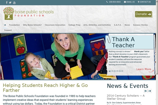 boiseschoolsfoundation.com site used Valdez