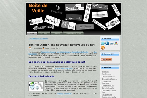 boitedeveille.fr site used Boitedeveille