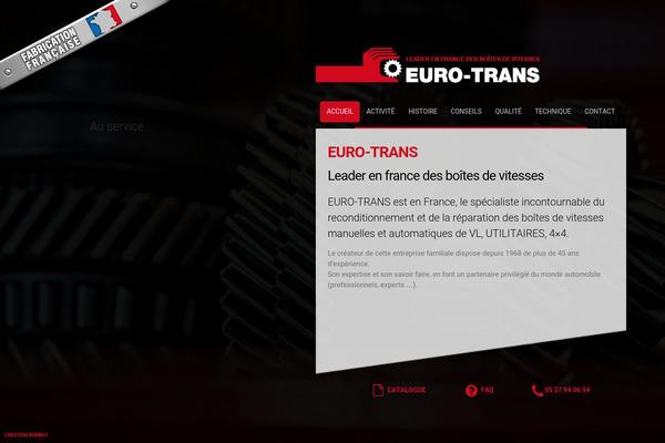 boites-de-vitesses.com site used Eurotrans