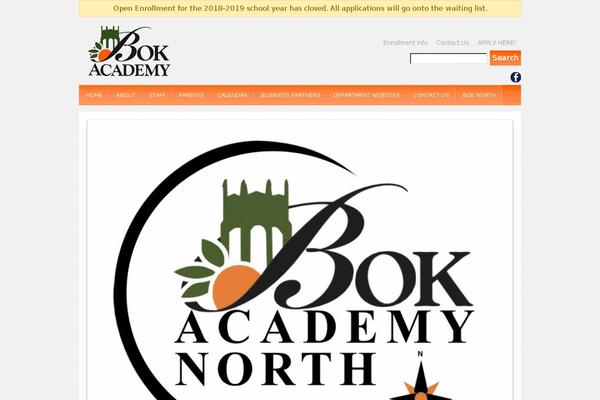 bokacademy.org site used Bok-academy
