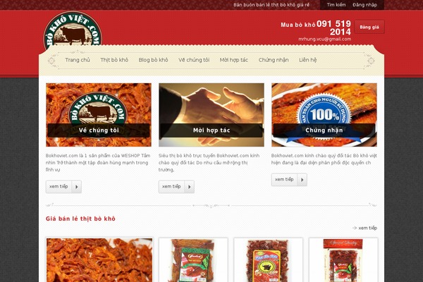 bokhoviet.com site used Bokho