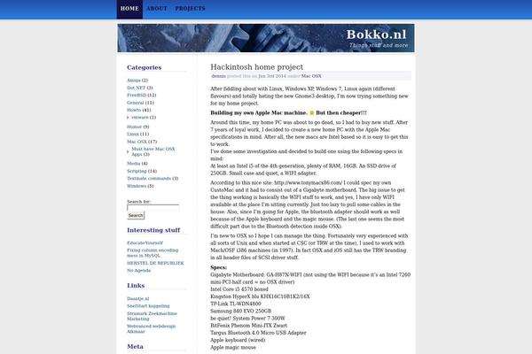 bokko.nl site used Mountain-10