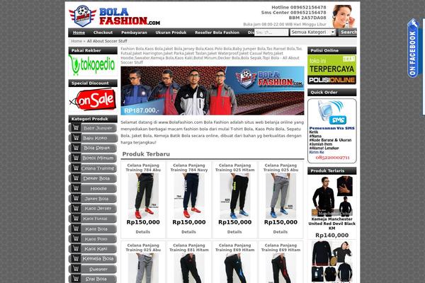 bolafashion.com site used Wptoko-yak