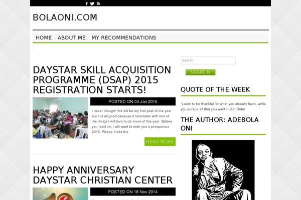 Revelation theme websites examples