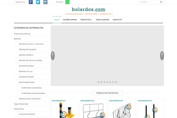 bolardos.com site used Fitshop-child