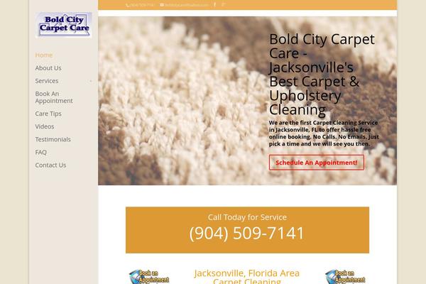 Divi theme site design template sample