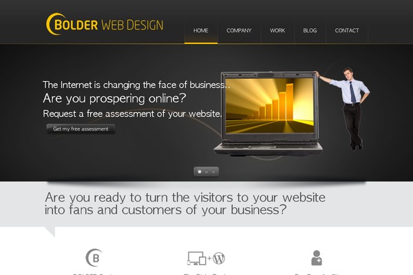 bolderwebdesign.com site used Neuron