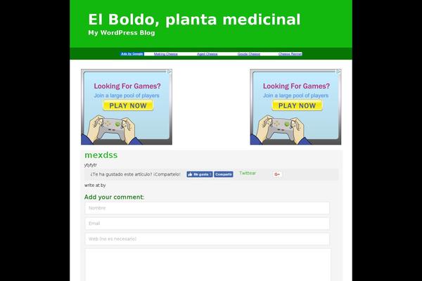boldo.org site used Seoplatino-micronichos