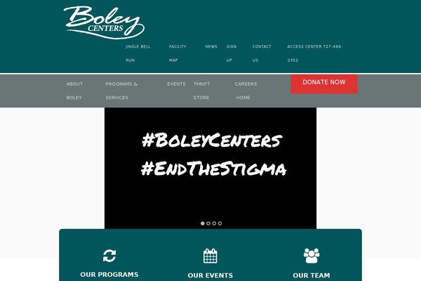 boleycenters.org site used Advocator