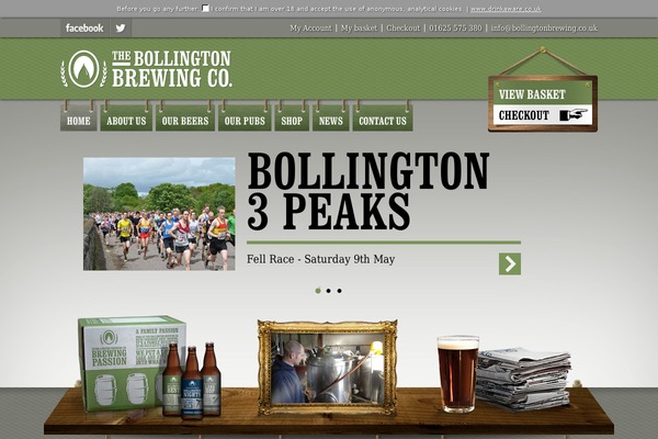 bollingtonbrewing.co.uk site used Bollington