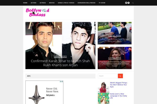 smartzine theme websites examples