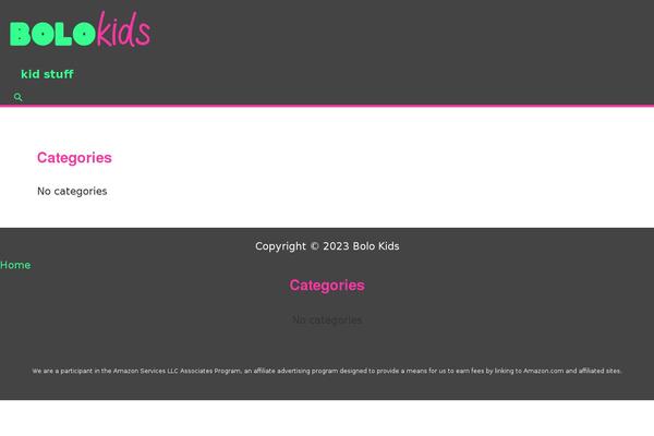 bolokids.com site used H1-home-page-child-astra