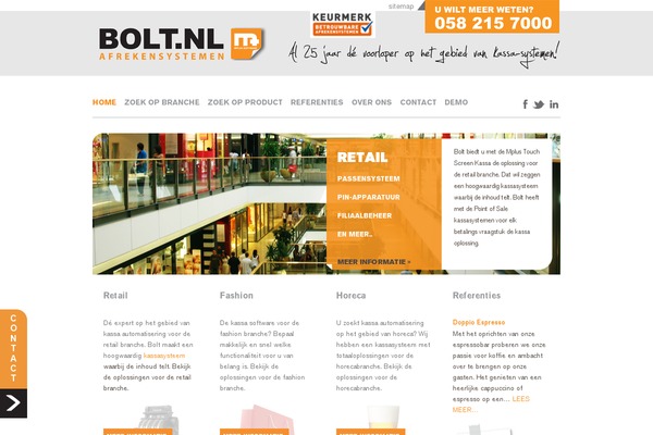 Bolt theme site design template sample