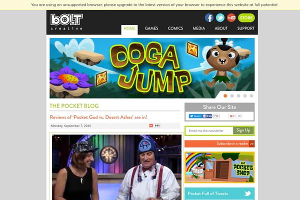 boltcreative.com site used Boltcreative
