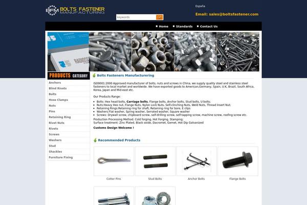 boltsfastener.com site used Boltswell