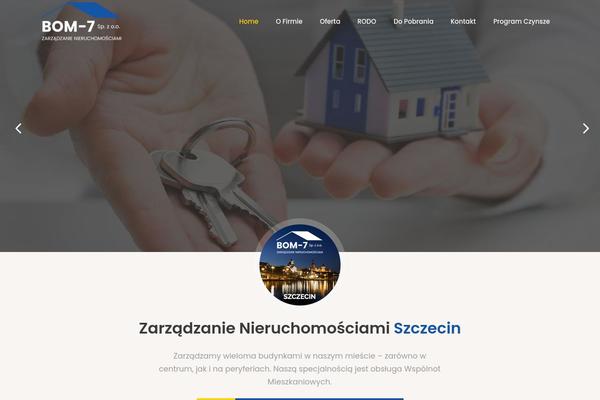 Bridge theme site design template sample