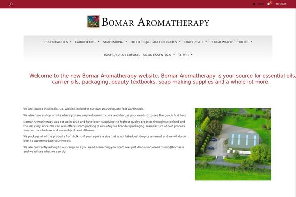 bomar.ie site used Bomartheme