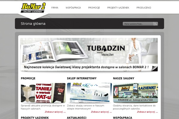 Bomar theme websites examples