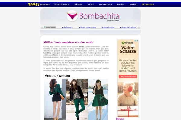 bombachita.com site used Zen-min