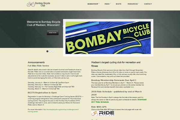 bombaybicycle.org site used Archin