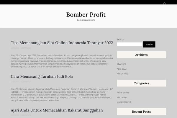 bomberprofit.info site used Messina-blog