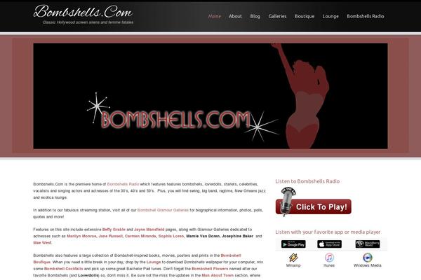 bombshells.com site used Encounters