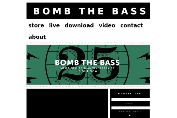 bombthebass.com site used Bombthepress
