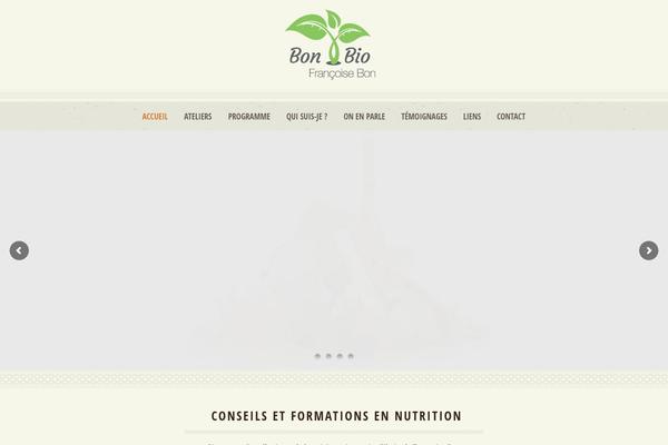 bon-bio.fr site used Francoisebonbio