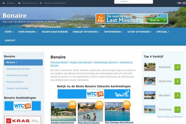 bonaire.nl site used Bonaire.nl