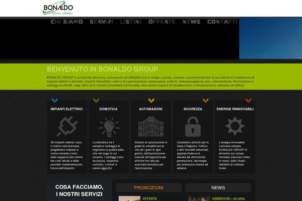 bonaldogroup.com site used Bonaldotheme