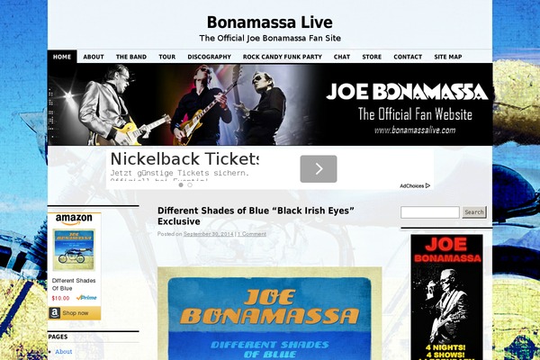 bonamassalive.com site used Seven Blog