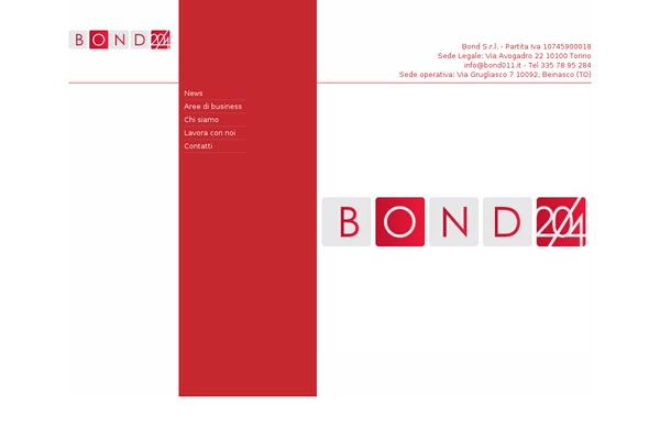 bond011.it site used Bond
