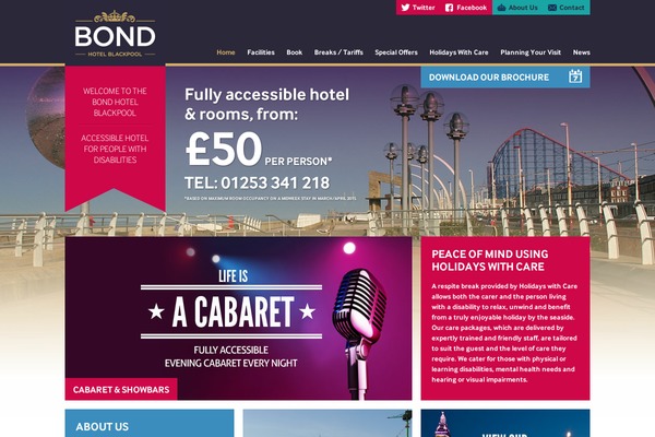 bondhotel.co.uk site used Bondhotel