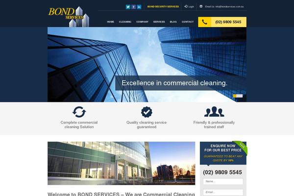 bondservices.com.au site used Bond