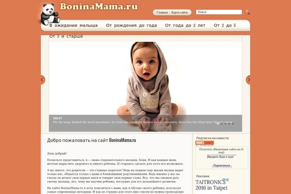 boninamama.ru site used Childreness