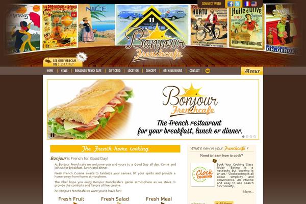 bonjourfrenchcafe.com site used Bonjourfrenchcafe