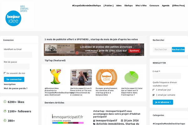 Boombox-child theme site design template sample