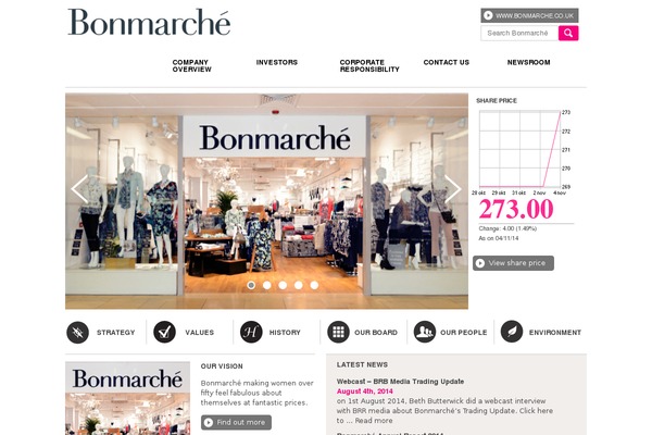 bonmarcheplc.co.uk site used Bonmarche
