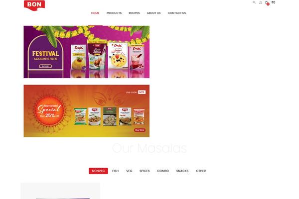 Puca-child theme site design template sample
