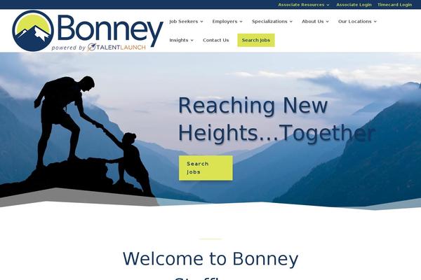 bonneystaffing.com site used Bonney