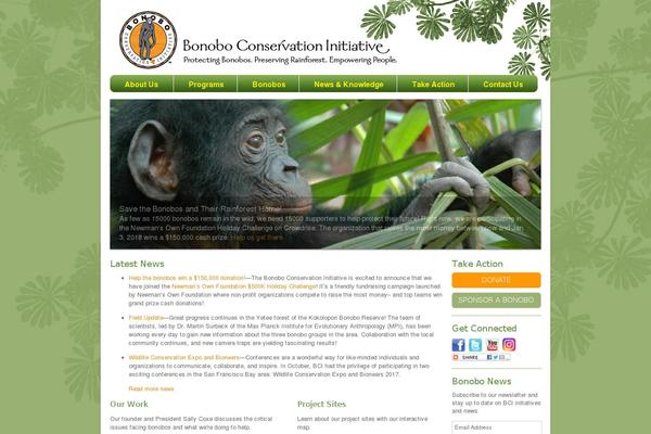 bonobo.org site used Bci