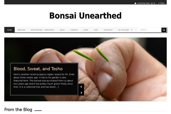 bonsaiunearthed.com site used Wp_ultraseven5-v1.1.1